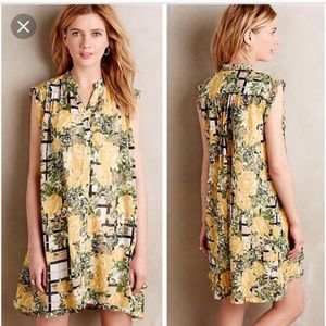 Anthro Porridge Arboretum Shirtdress